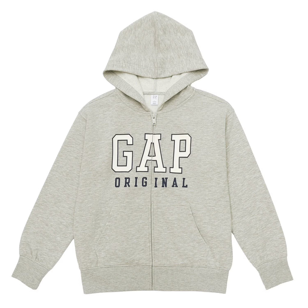 GAP Relaxed Logo Zip Hoodie