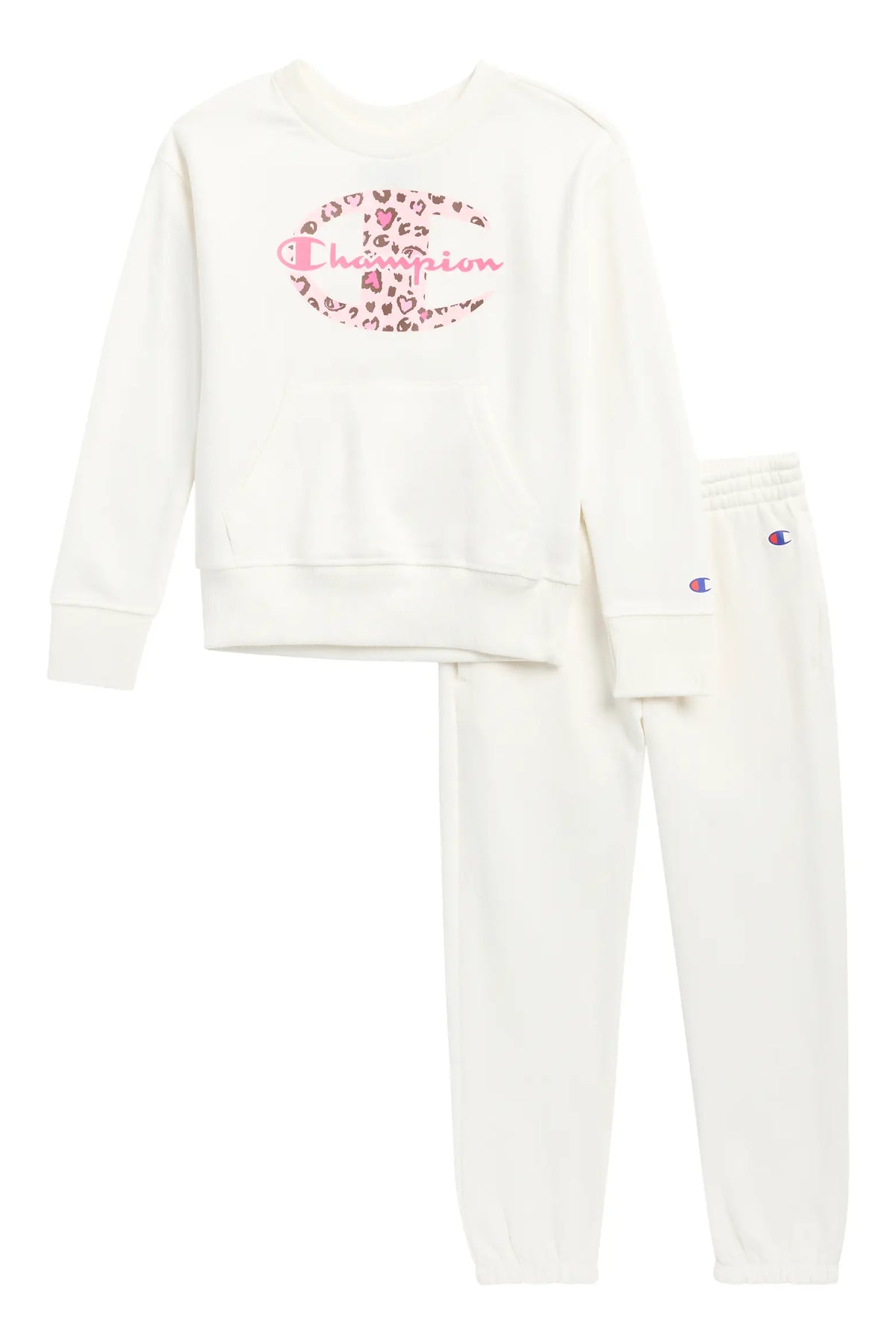 Champion Fleece Crew Pullover & Joggers