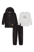 Calvin Klein 3-Piece Zip Hoodie & Pants Set