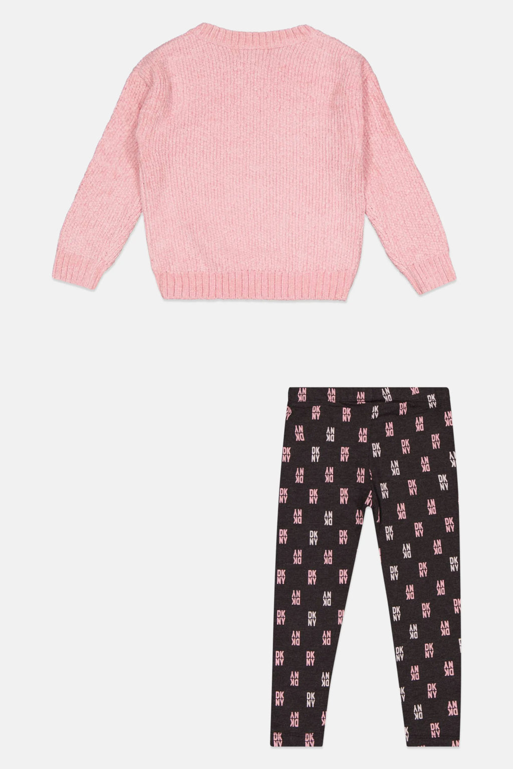 DKNY Sherpa Top & Ribbed Leggings Set