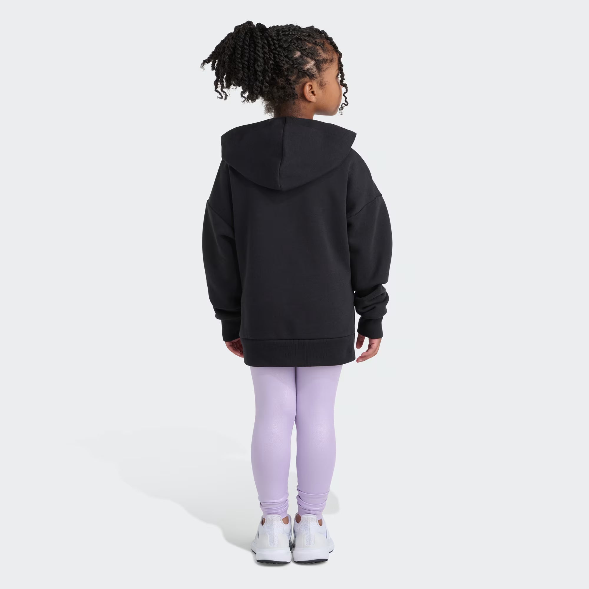 Adidas Long Sleeve Graphic Fleece Pullover & Jogger Set