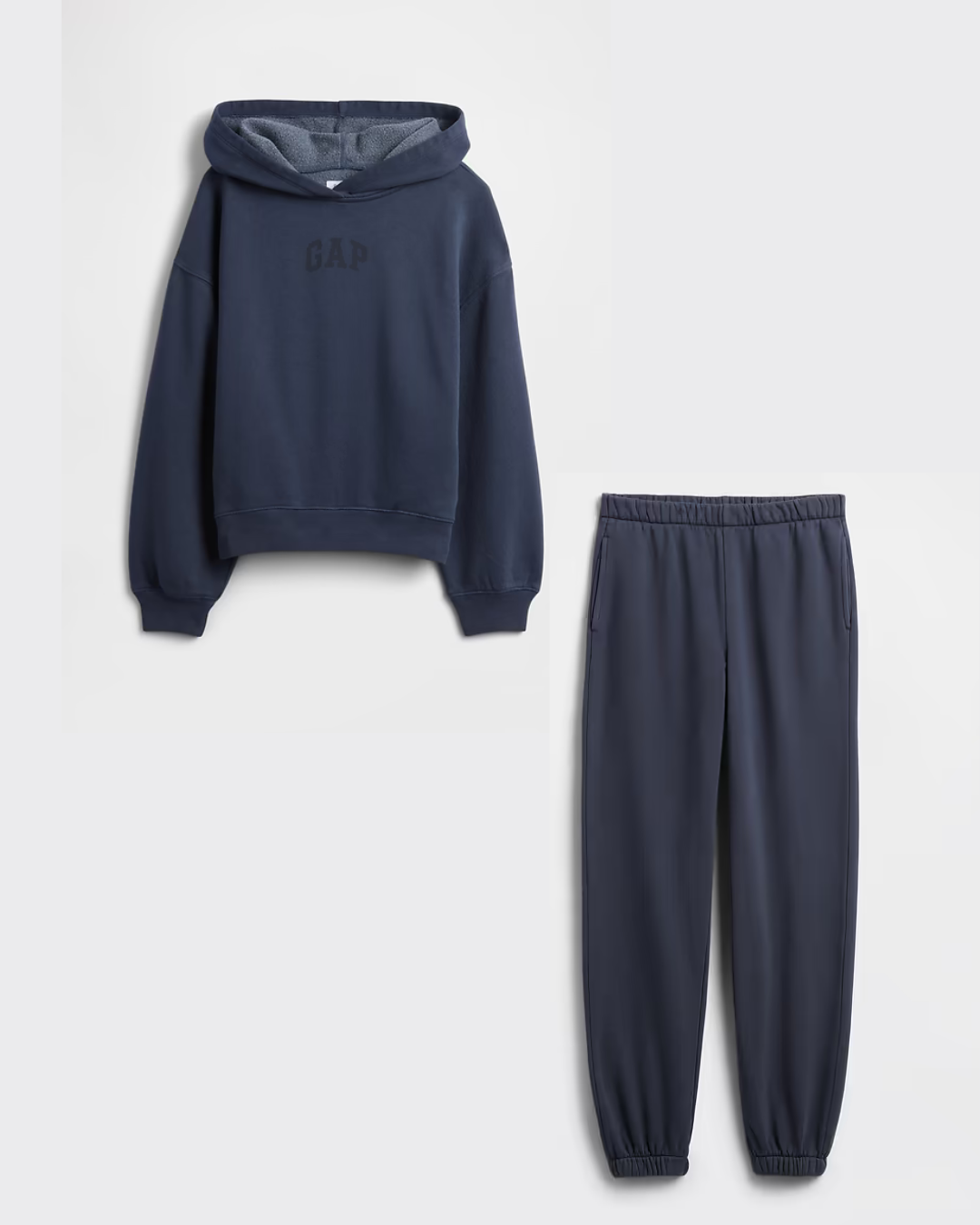 GAP  Relaxed Gap Logo Hoodie & Fleece Joggers