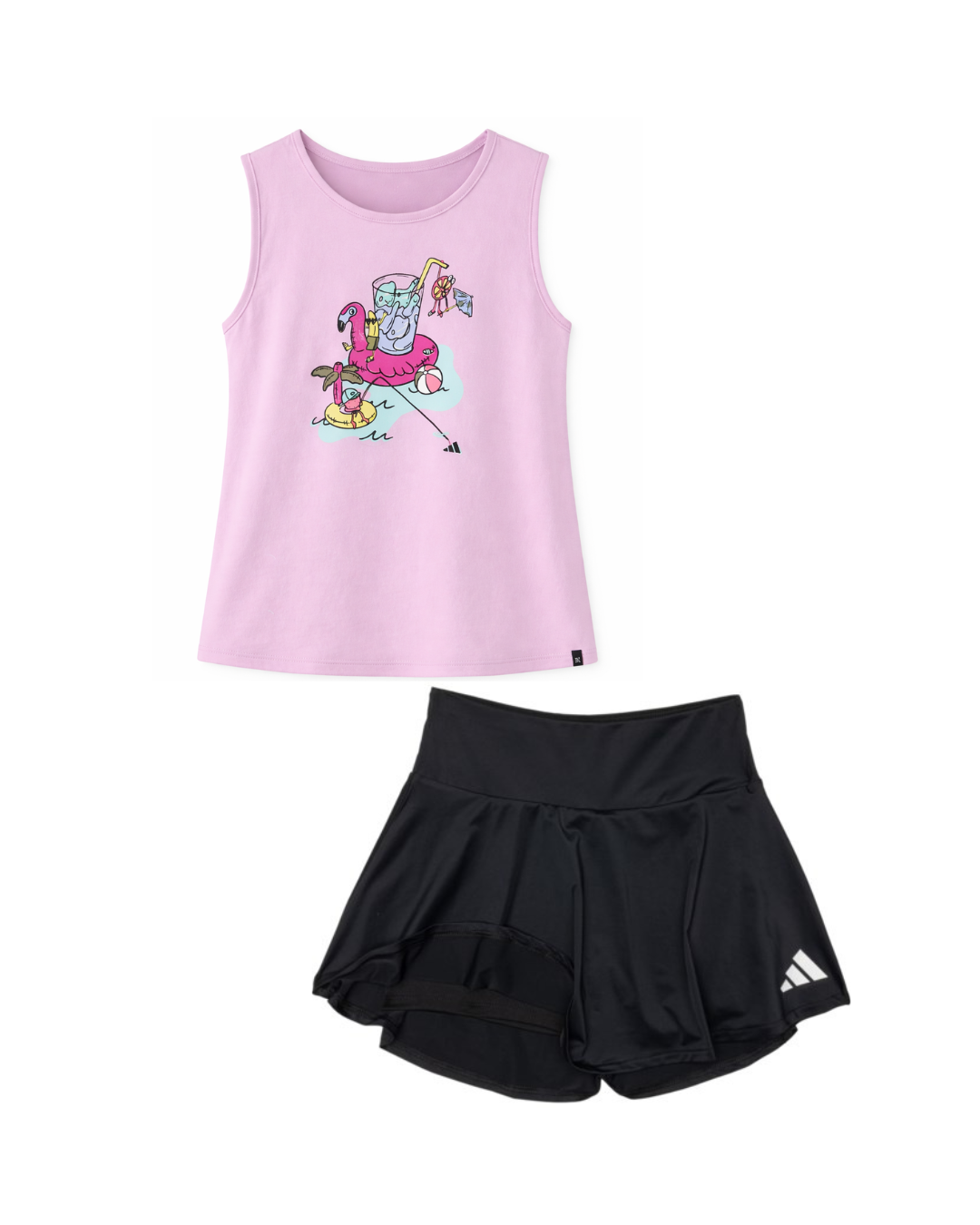Adidas Swing Tank Top & Skort Set