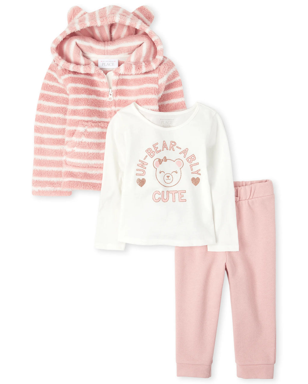 The Children's Place Fleeced Set