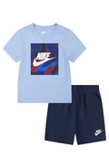 Nike Club Express Logo Graphic T-Shirt & Shorts Set