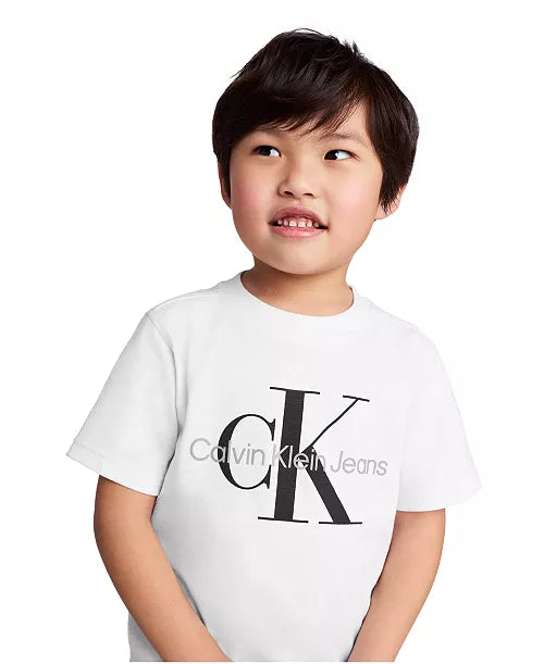 Calvin Klein Classic Logo T-Shirt and Tech Woven Shorts Set