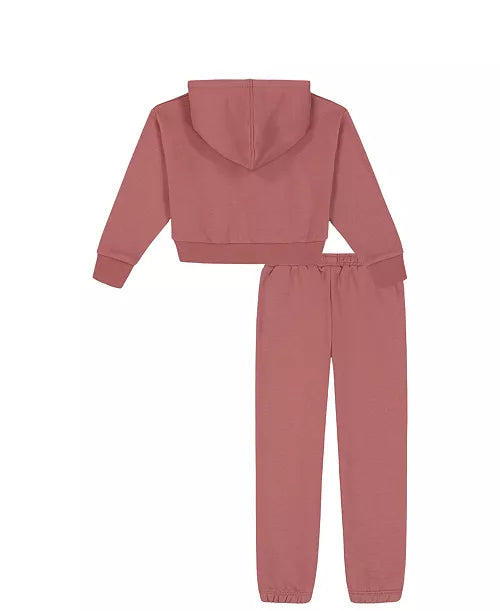 Calvin Klein Fleece Monogram Hoodie and Joggers Set