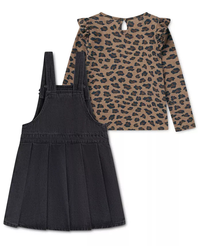 Levi's Leopard-Printed Top and Skirtall