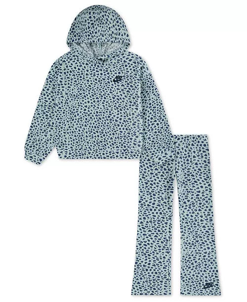 Nike Animal Print Hoodie and Flared Pants