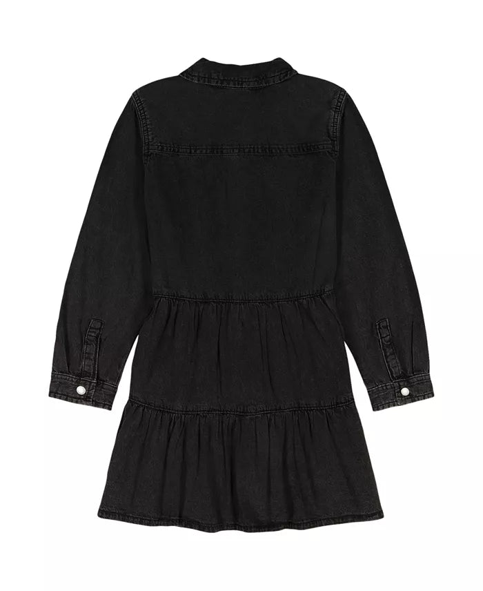 Calvin Klein Long-Sleeve Denim Shirt Dress