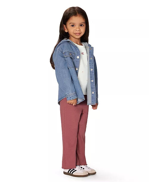 Calvin Klein Long-Sleeve Jacket, Top and Pants Set