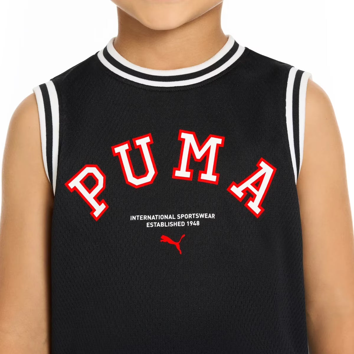 PUMA 3-Piece Tank Top, Shorts & T-Shirt Active Set