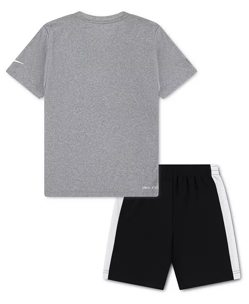 Nike Dri-FIT Swoosh T-Shirt and Shorts, 2-Piece Set