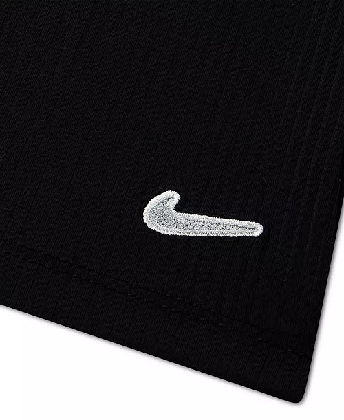 Nike Cozy Ribbed Crewneck Top & Flare Leg Pants Set