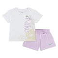Nike Wild Flower Tee Mesh Short Set