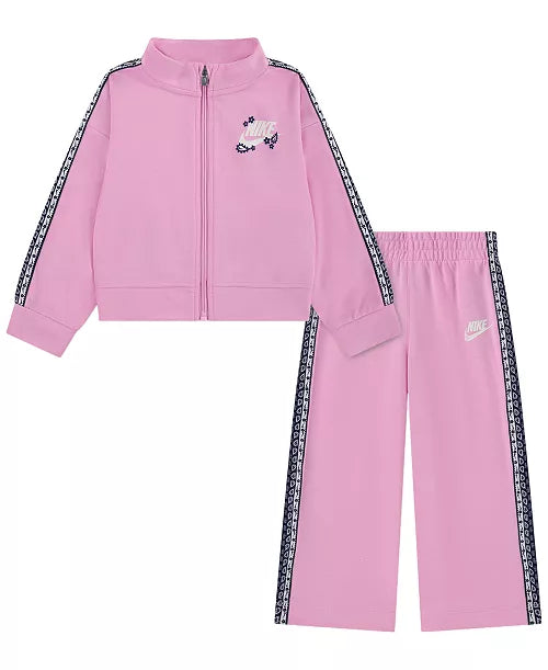 Nike Cotton Retro Remix Graphic Top and Pants Set