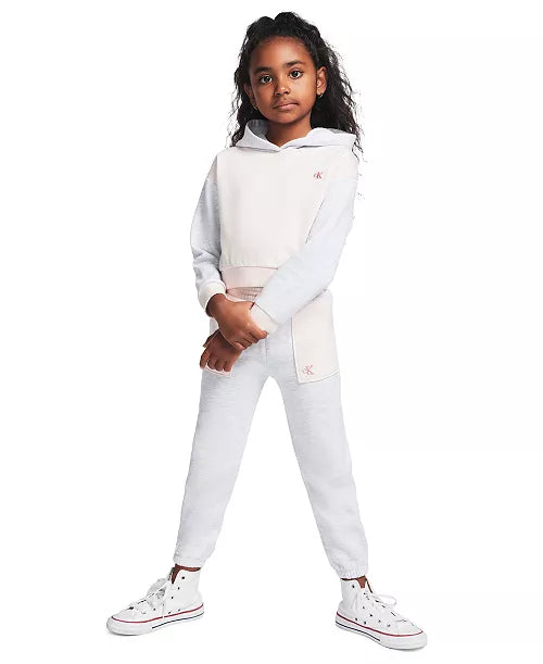 Calvin Klein Color-Block Hoodie and Joggers Set