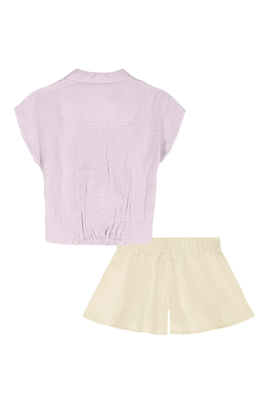 Calvin Klein Dot Polo & Shorts Set