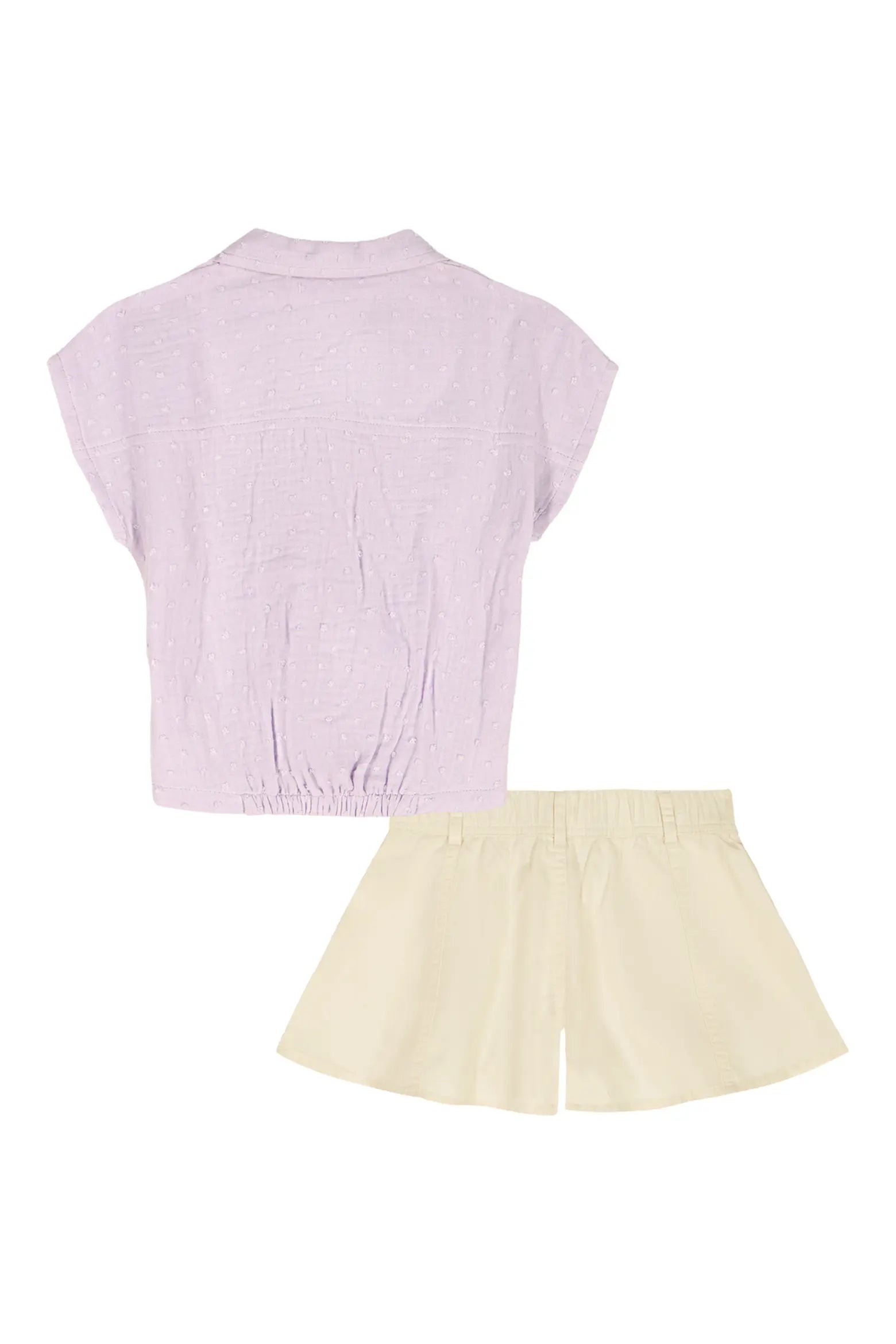 Calvin Klein Dot Polo & Shorts Set