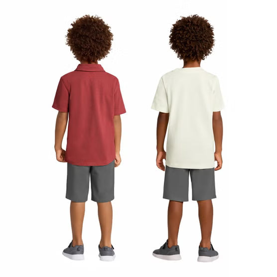 Calvin Klein Kids' 3-piece Polo & Short Set