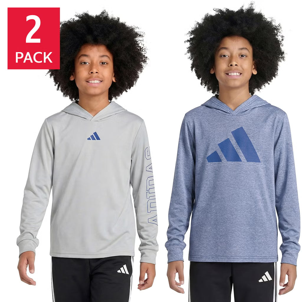 Adidas Youth 2-pack Hooded Tee