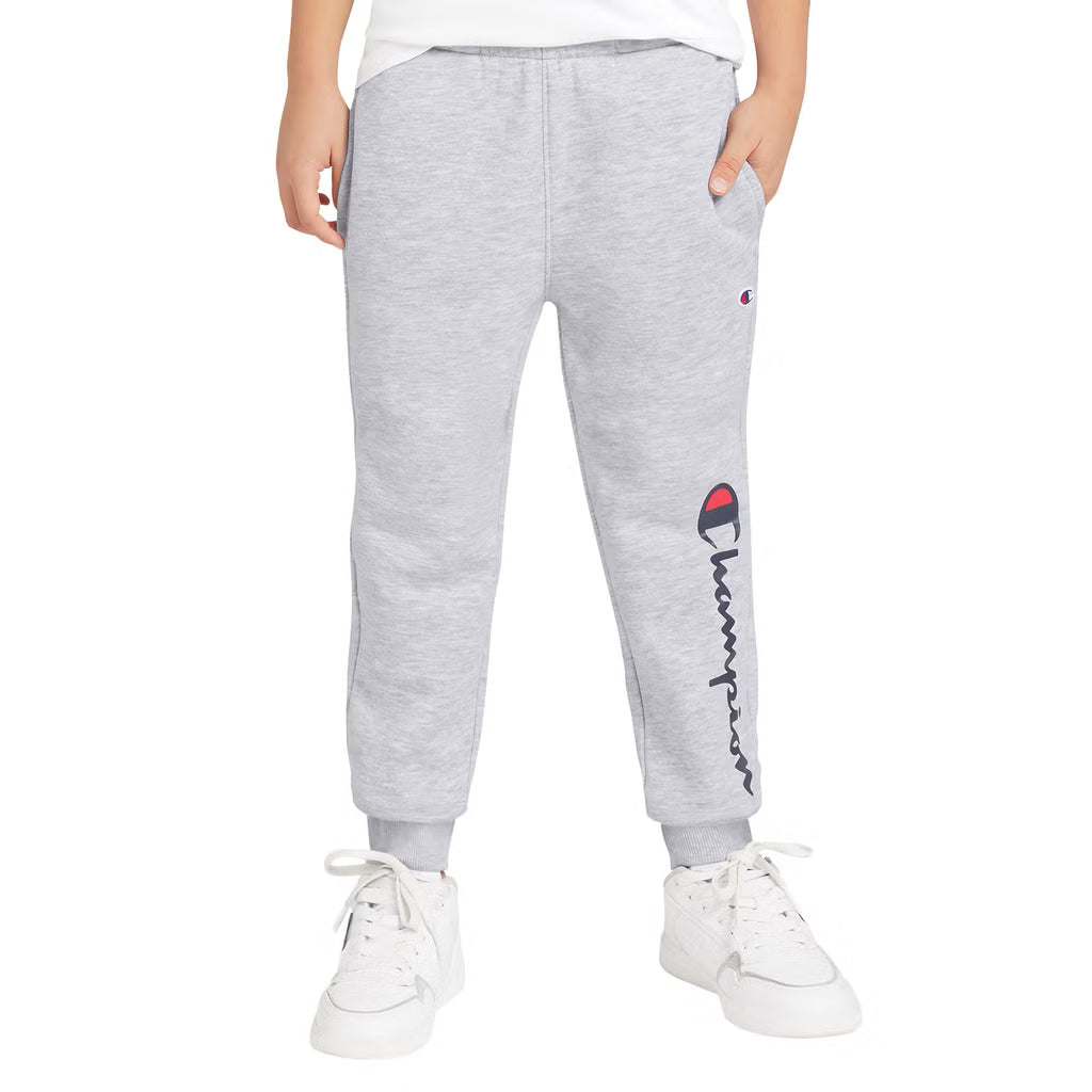 Champion Fleeced Logo Hoodie & Joggers Set
