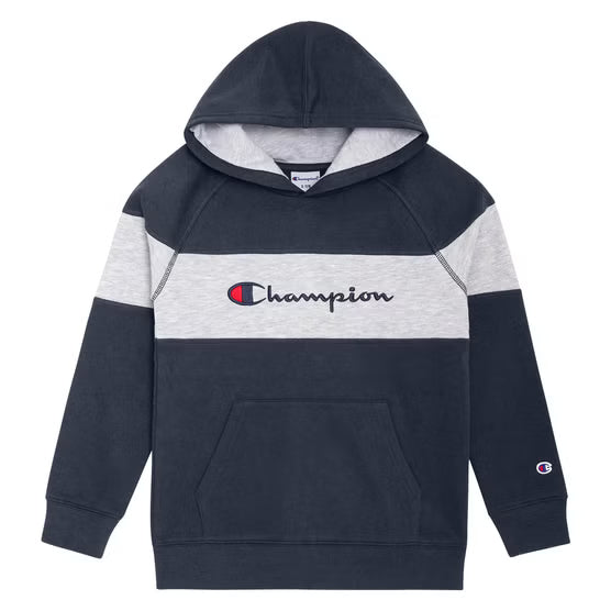Champion Fleeced Logo Hoodie & Joggers Set