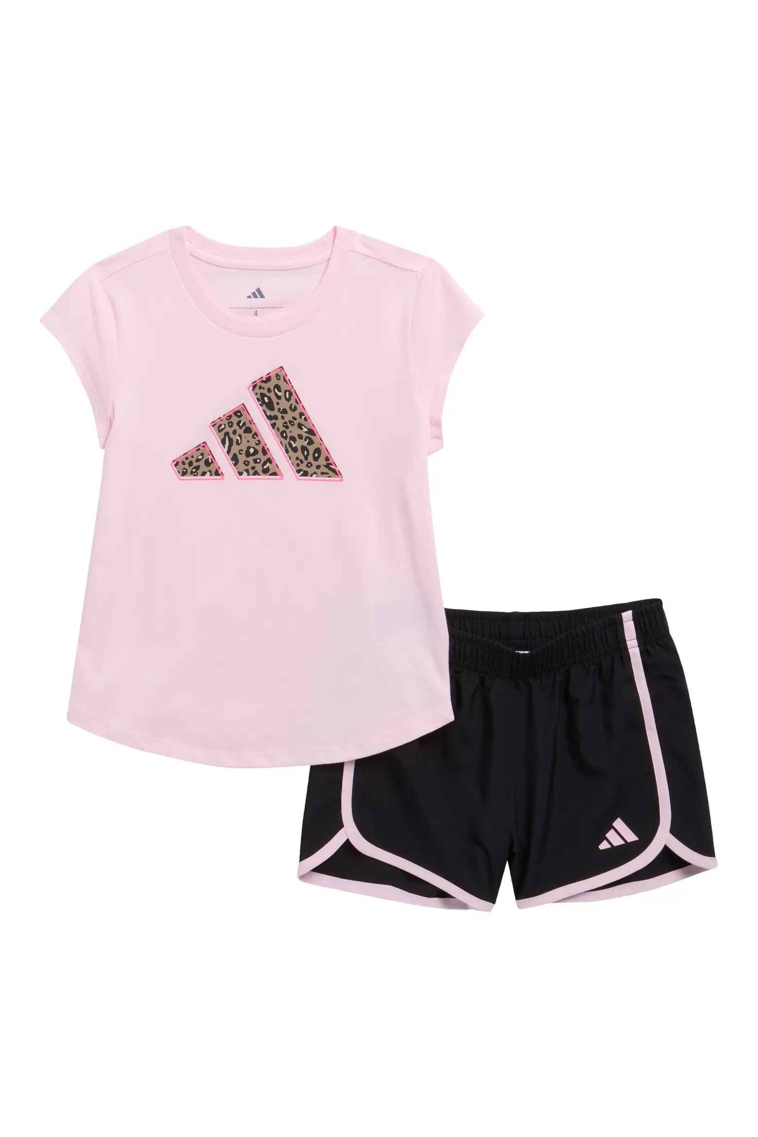 Adidas Logo T-Shirt & Shorts Set