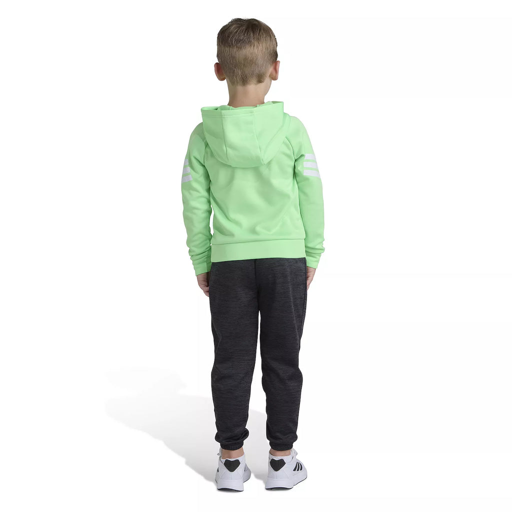 Adidas Fleece Pullover Hoodie & Joggers Set