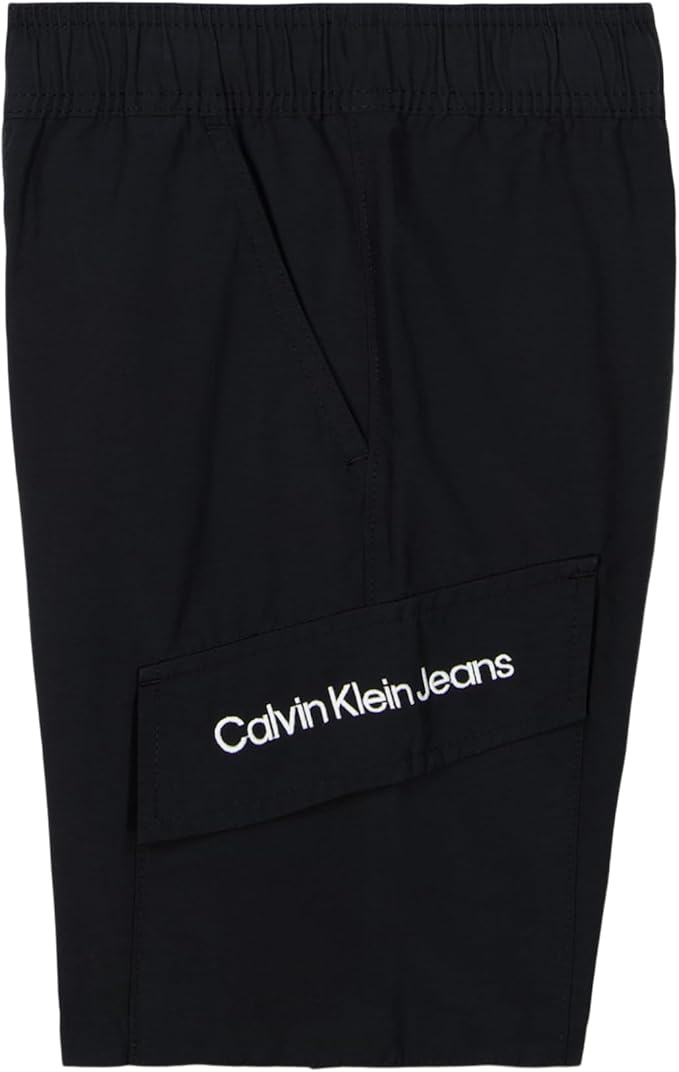 Calvin Klein Short Sleeve Logo Crew Neck T-Shirt & Cargo Shorts Set