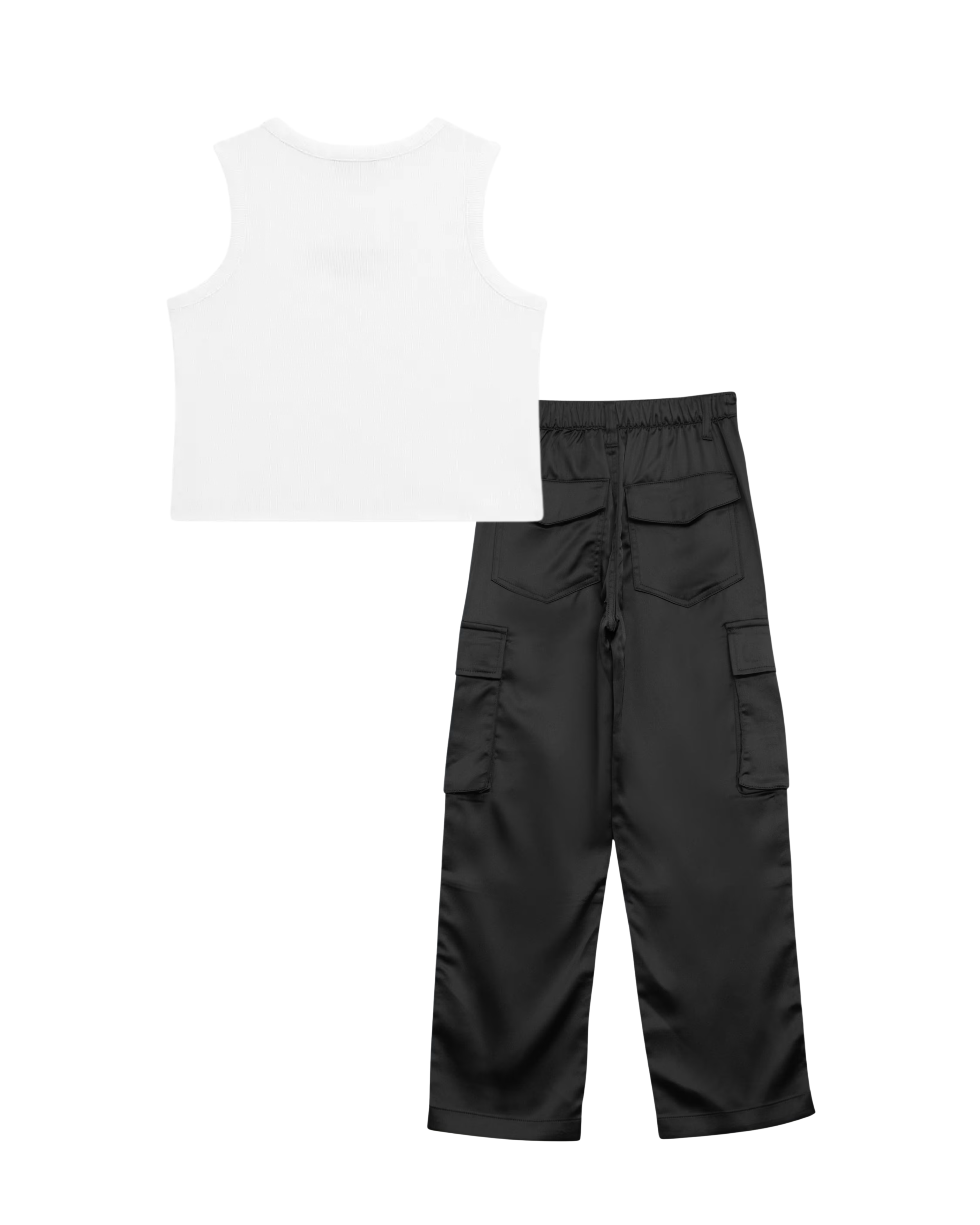 Guess Tank Top and  Whitney Cargo Pants