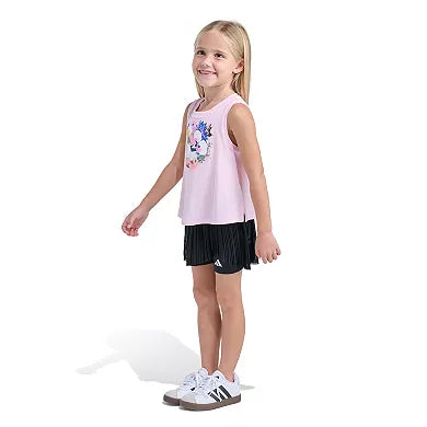 Adidas Sleeveless Tank & Pleated Skort Set