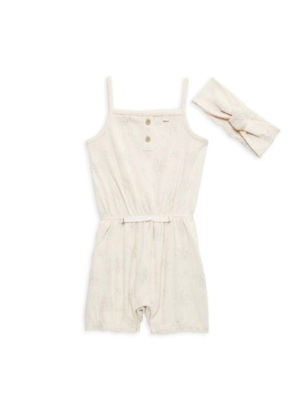 Calvin Klein Romper & Headband Set