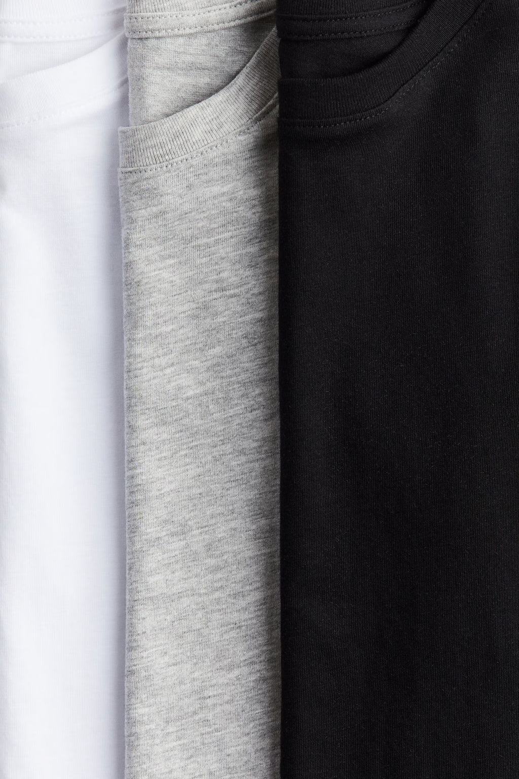 H&M 3-pack Long-sleeved T-shirts
