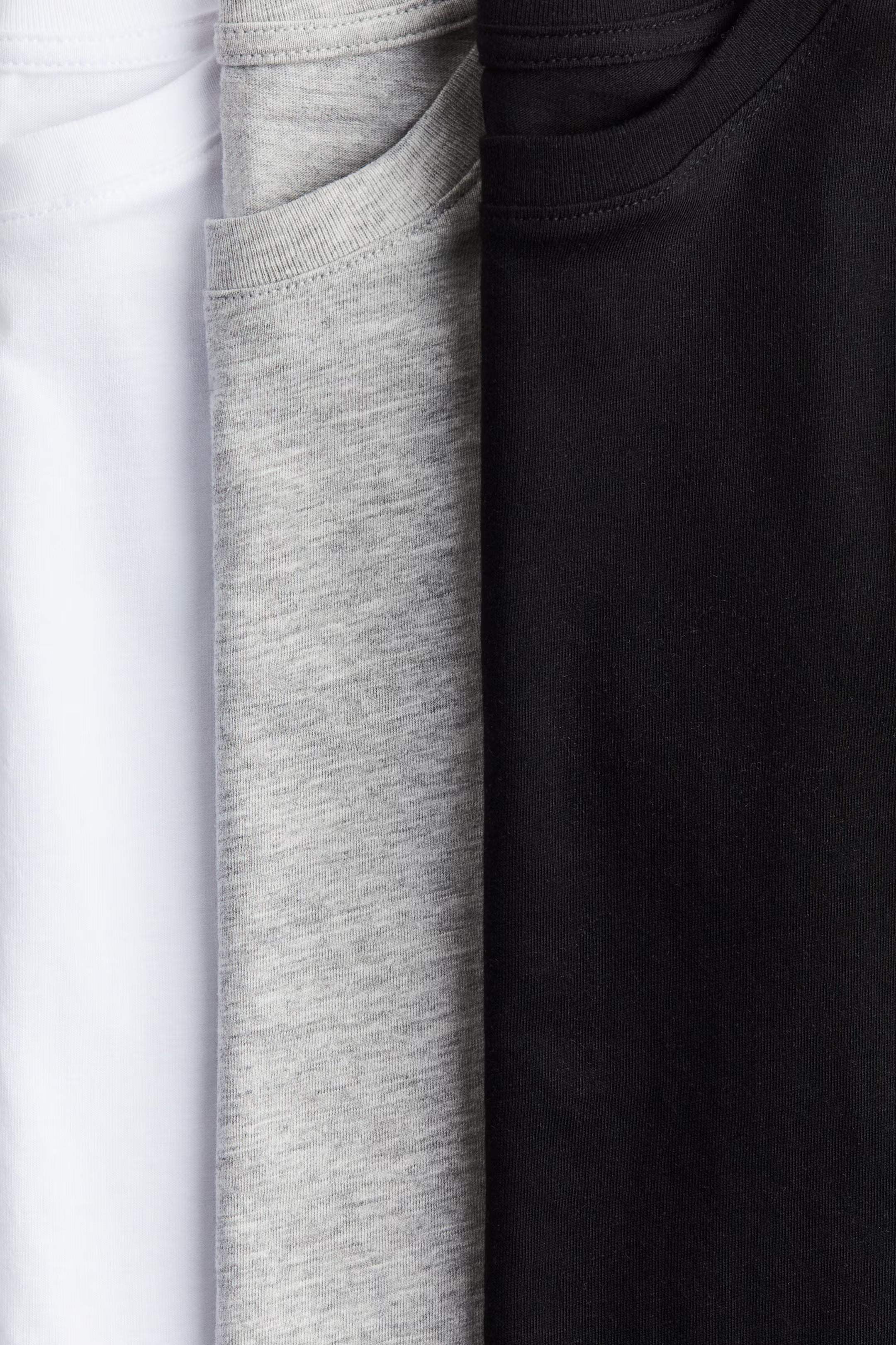 H&M 3-pack Long-sleeved T-shirts
