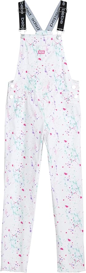 bebe Splatter Print Jumpsuit