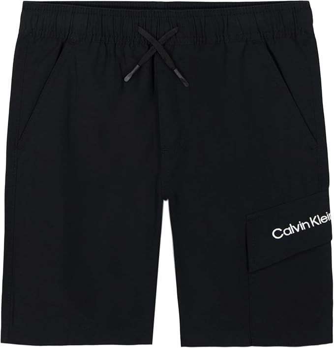 Calvin Klein Short Sleeve Logo Crew Neck T-Shirt & Cargo Shorts Set