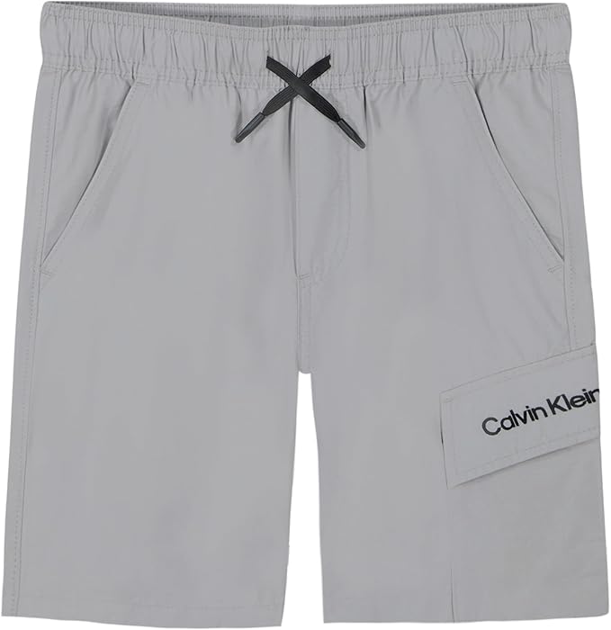 Calvin Klein Short Sleeve Logo Crew Neck T-Shirt & Cargo Shorts Set
