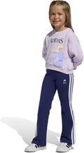 Adidas Girls Minnie Mouse Jogger Set Casual - Grey, Purple