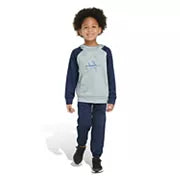 Adidas Fleece Pullover Hoodie & Jogger Pants Set