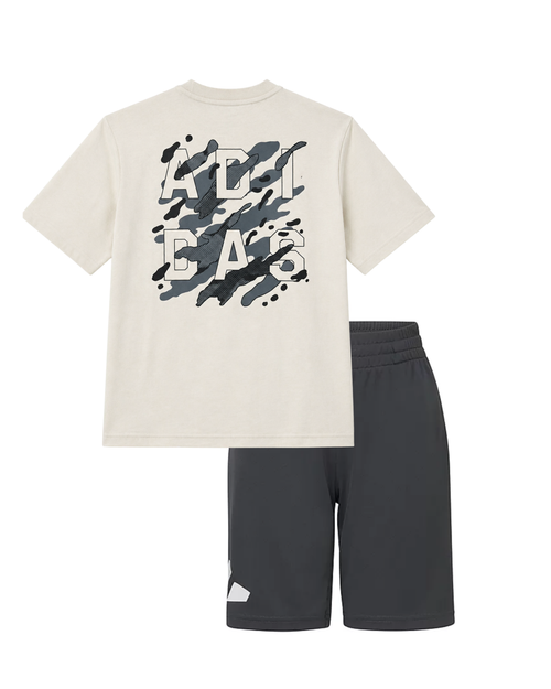 Adidas Cotton Tee and Shorts Set