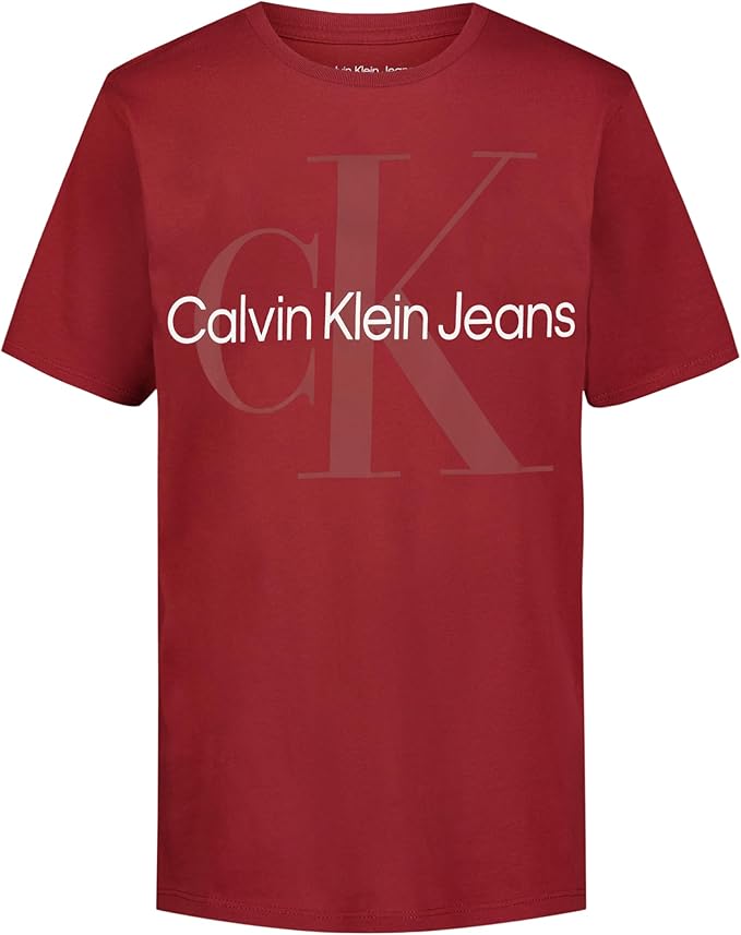 Calvin Klein Short Sleeve Logo Crew Neck T-Shirt & Cargo Shorts Set