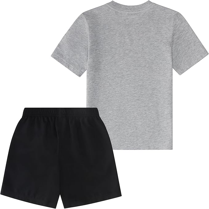 Adidas Short Sleeve Printed Graphic T-shirt and Shorts Clothing Set