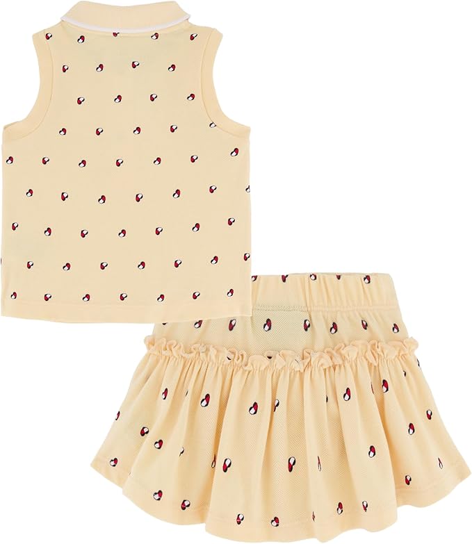Tommy Hilfiger Girls 2-Piece Sleeveless Top and Skort Set