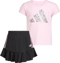 Adidas Tee & Pleated Skort Set