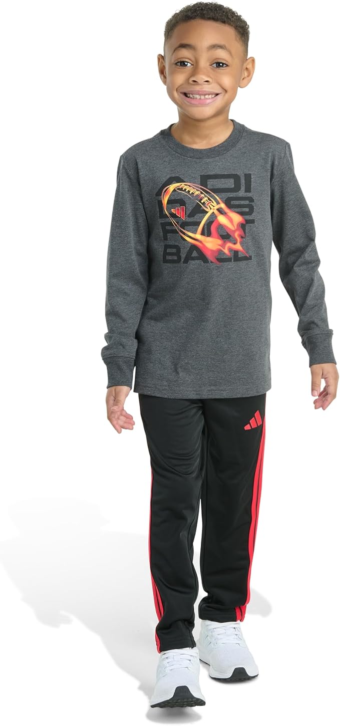 Adidas Baby Boys Graphic Tee & Pant Set