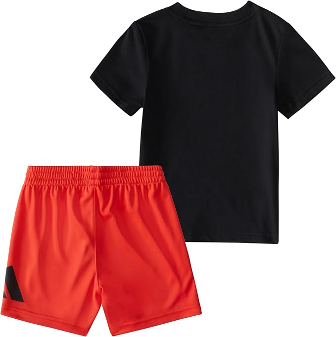 Adidas Poly Tee Aop 3s Short Set