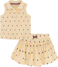 Tommy Hilfiger Girls 2-Piece Sleeveless Top and Skort Set