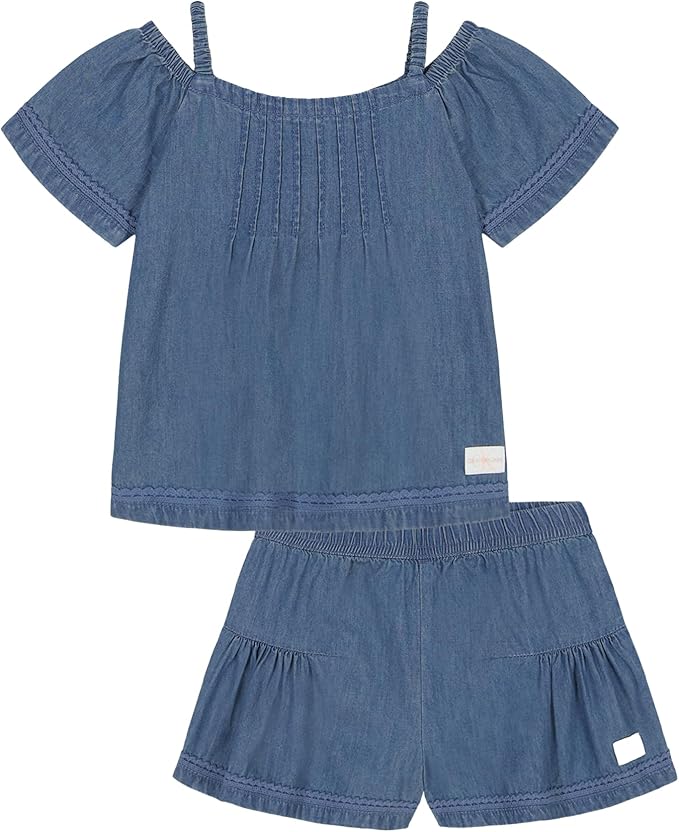 Calvin Klein Denim Short Set