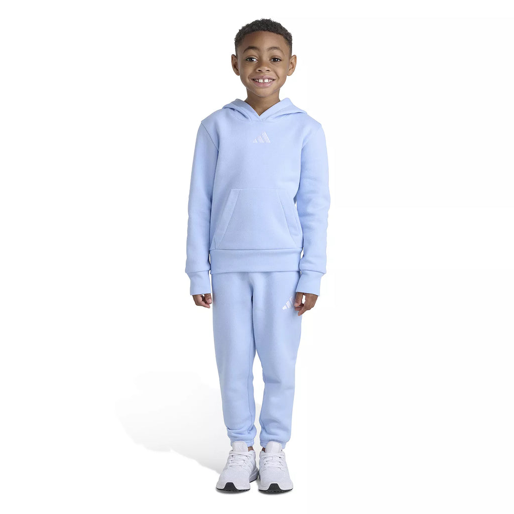 Adidas Long Sleeve Pullover Hoodie & Jogger Pants Set